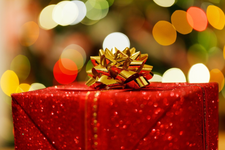 un cadeau de Noël