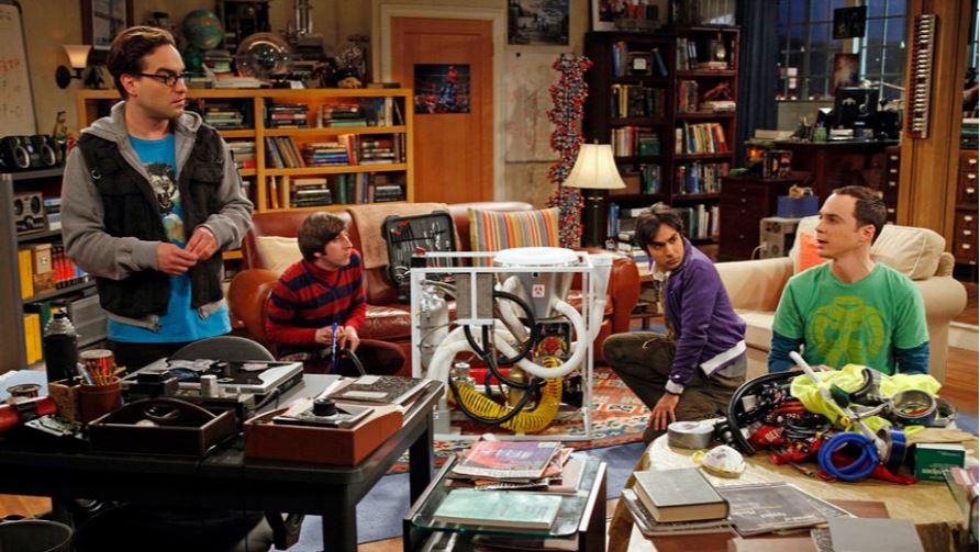 rires sitcoms big bang theory