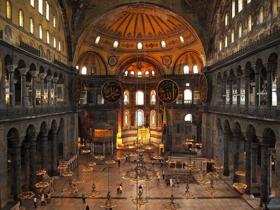 sainte sophie Istanbul runes