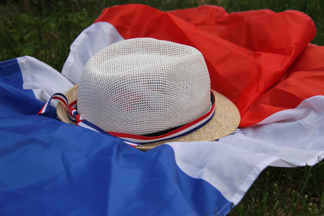 drapeau tricolore France