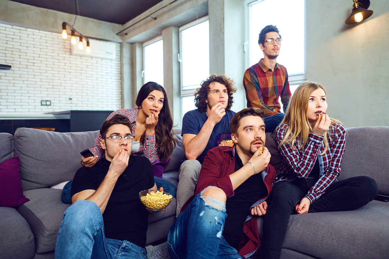 regarder film amis soirée