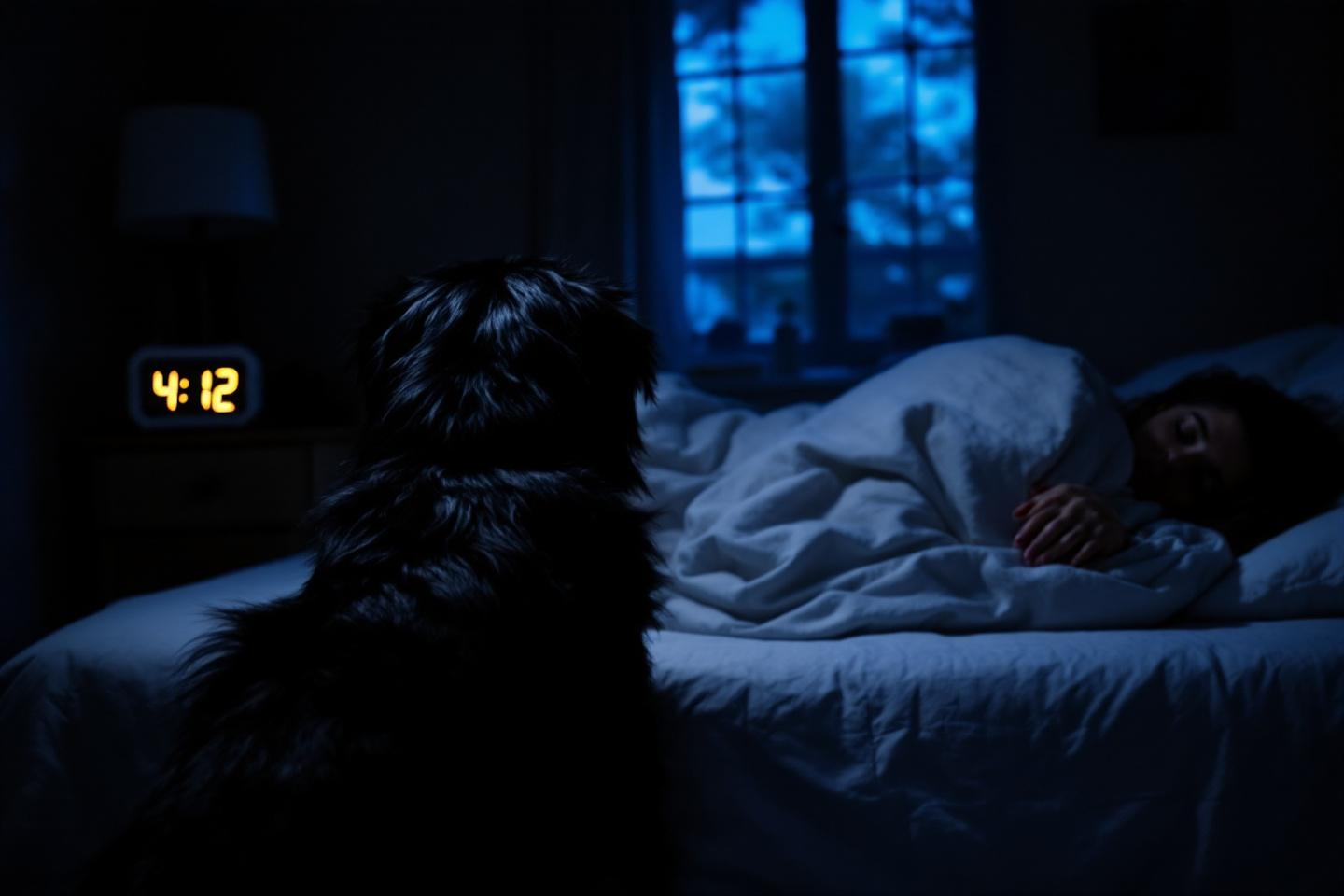 Pourquoi mon chien ne me laisse-t-il jamais dormir d’une traite ?