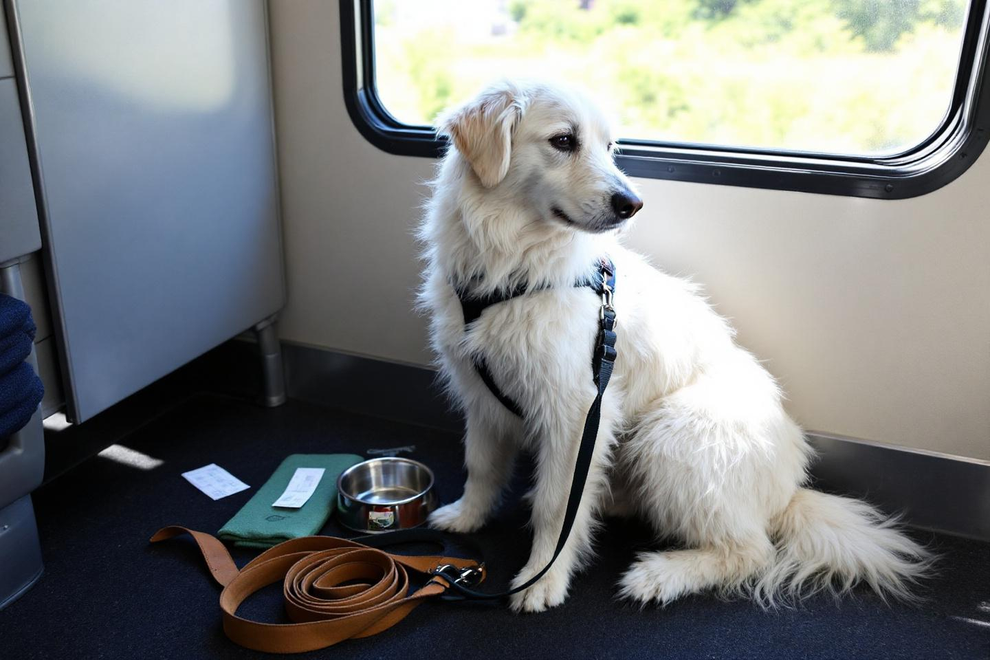 Voyager en train avec son chien : comment prévenir stress et mauvaises surprises ?