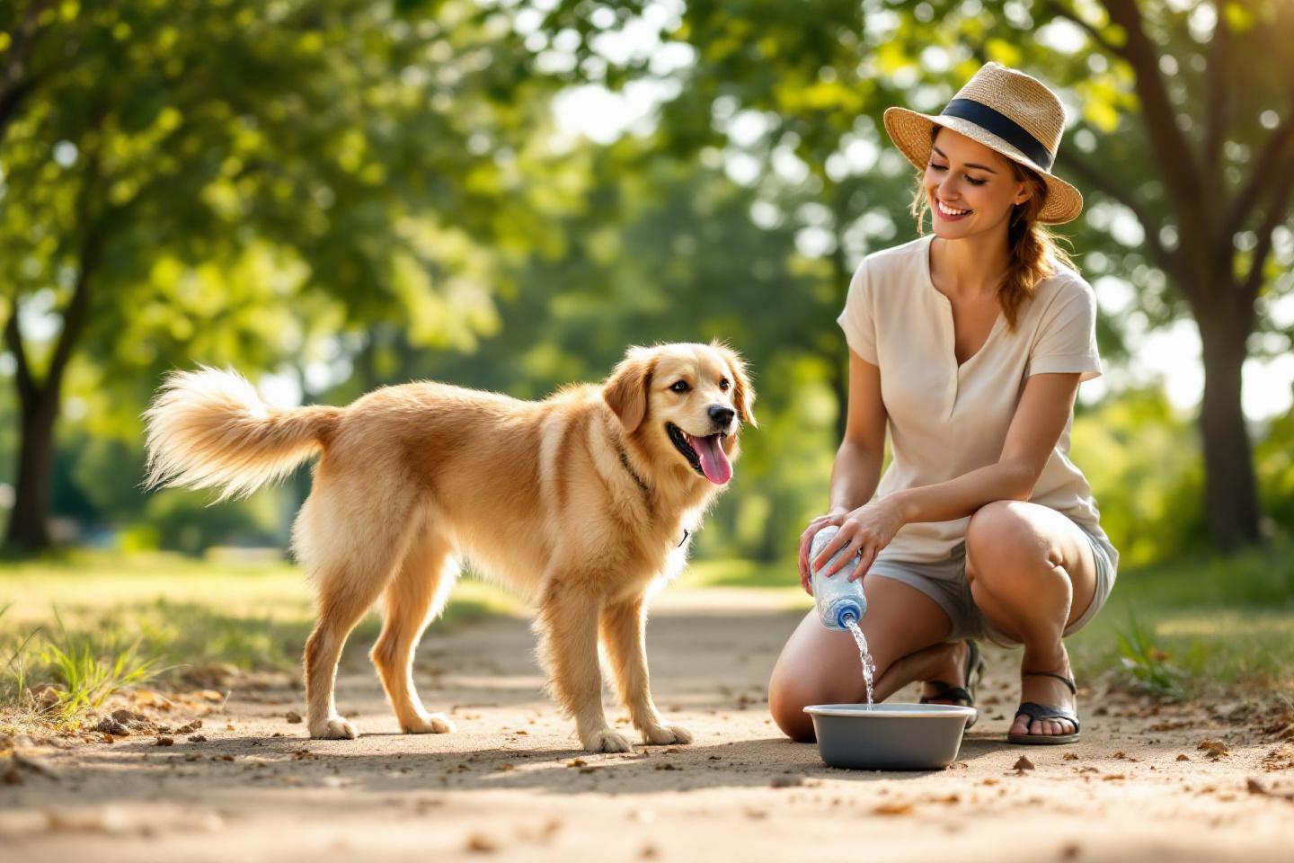 Faut-il réduire les promenades de son chien quand il fait très chaud ?