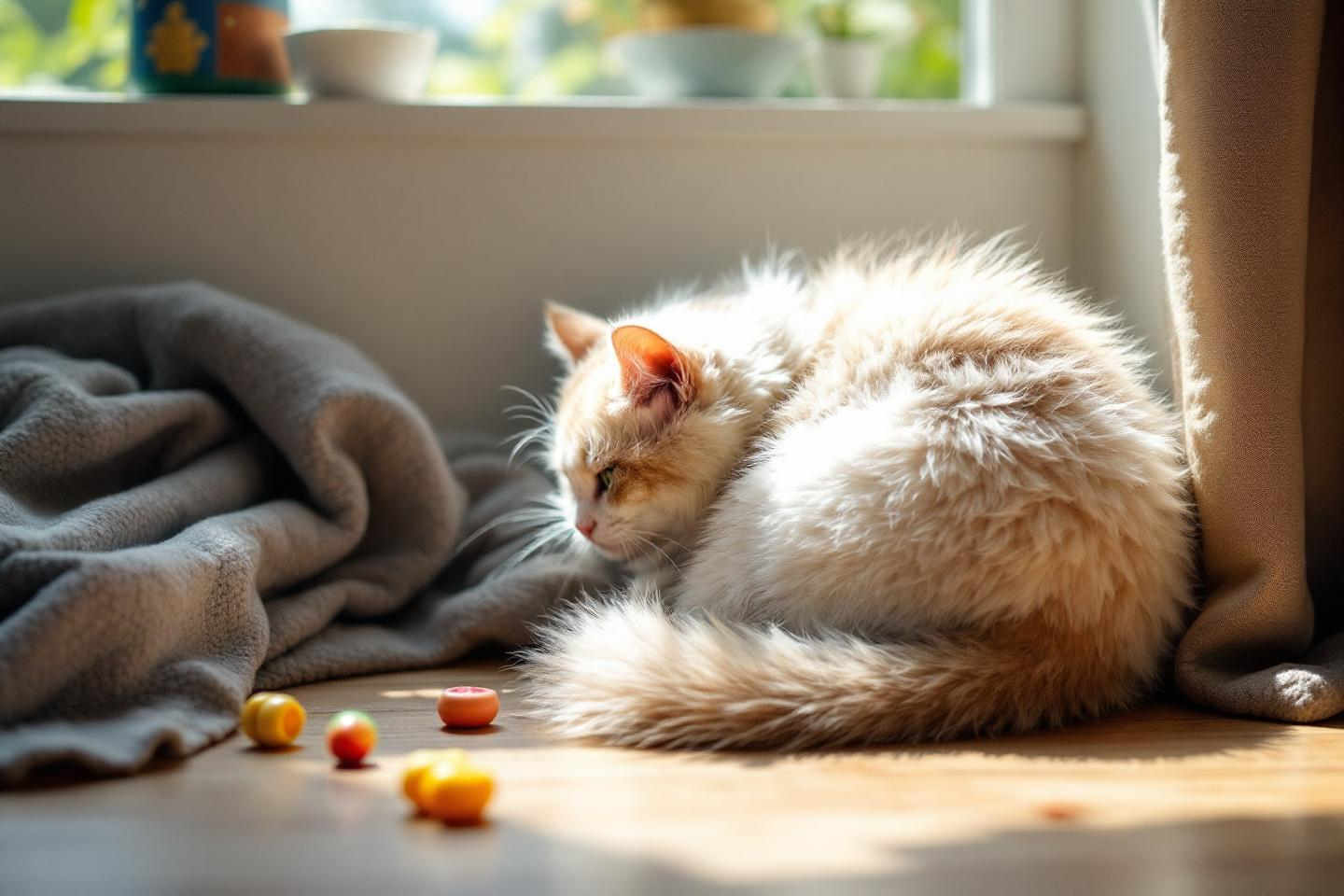 Votre chat s’isole toujours au même endroit : simple habitude ou signe de malaise ?