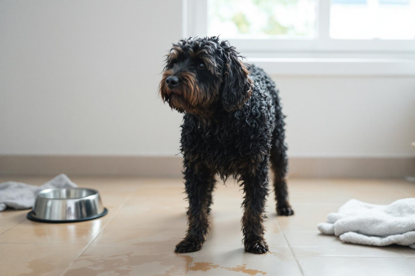 Nager dans une rivière peut-il rendre mon chien malade ?