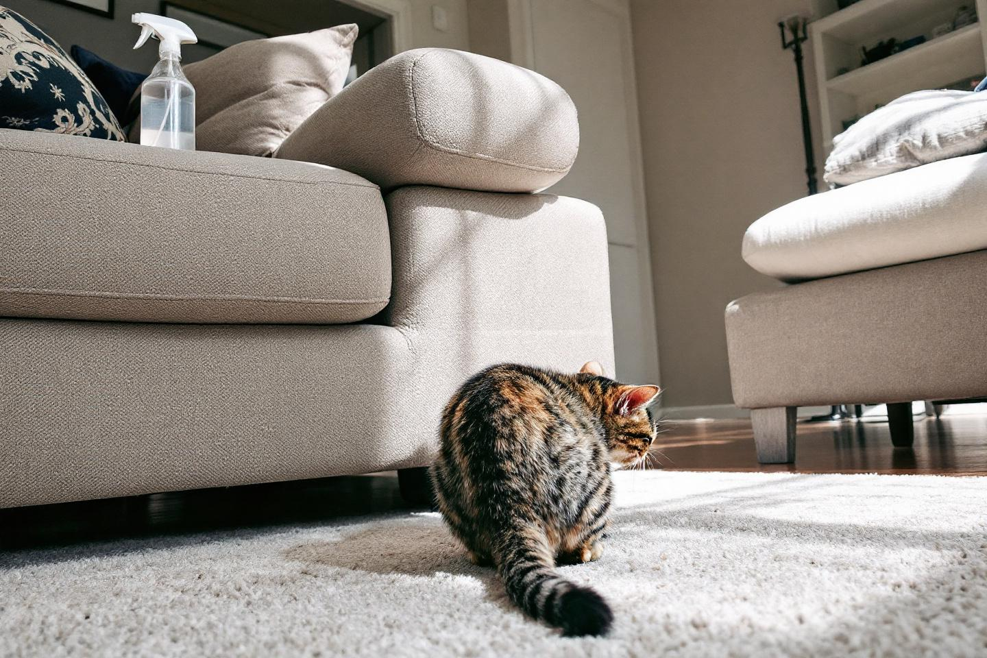 Quel changement anodin sur votre canapé peut-il vraiment perturber votre chat ?