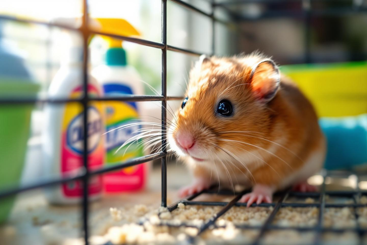 Quels produits de nettoyage cachent un danger insoupçonné pour la respiration de votre rongeur ?