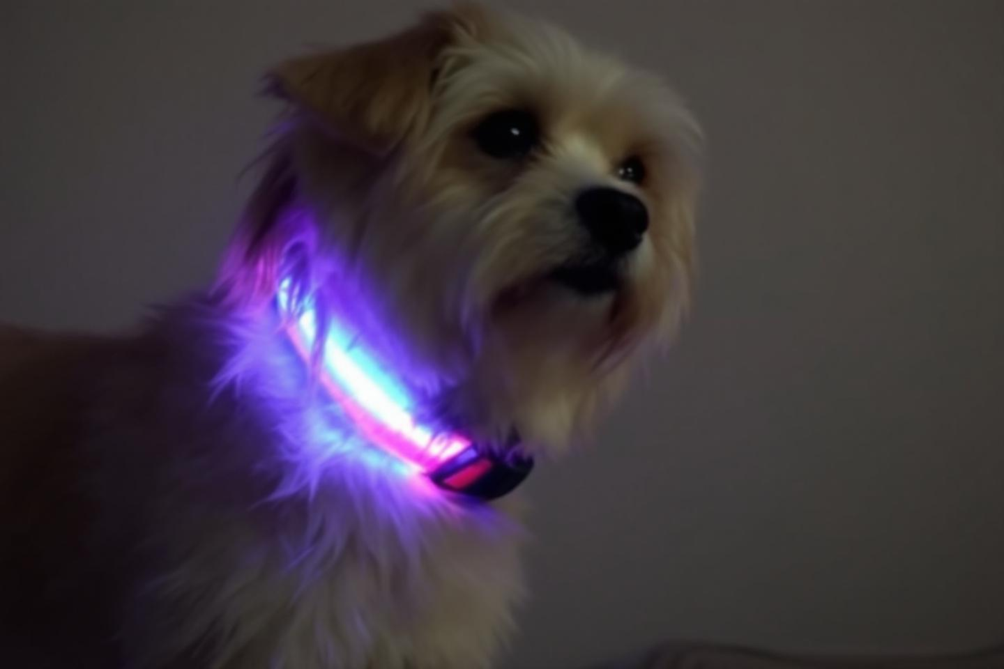 Les colliers lumineux sont-ils vraiment sans danger pour les chiens lors des balades nocturnes ?