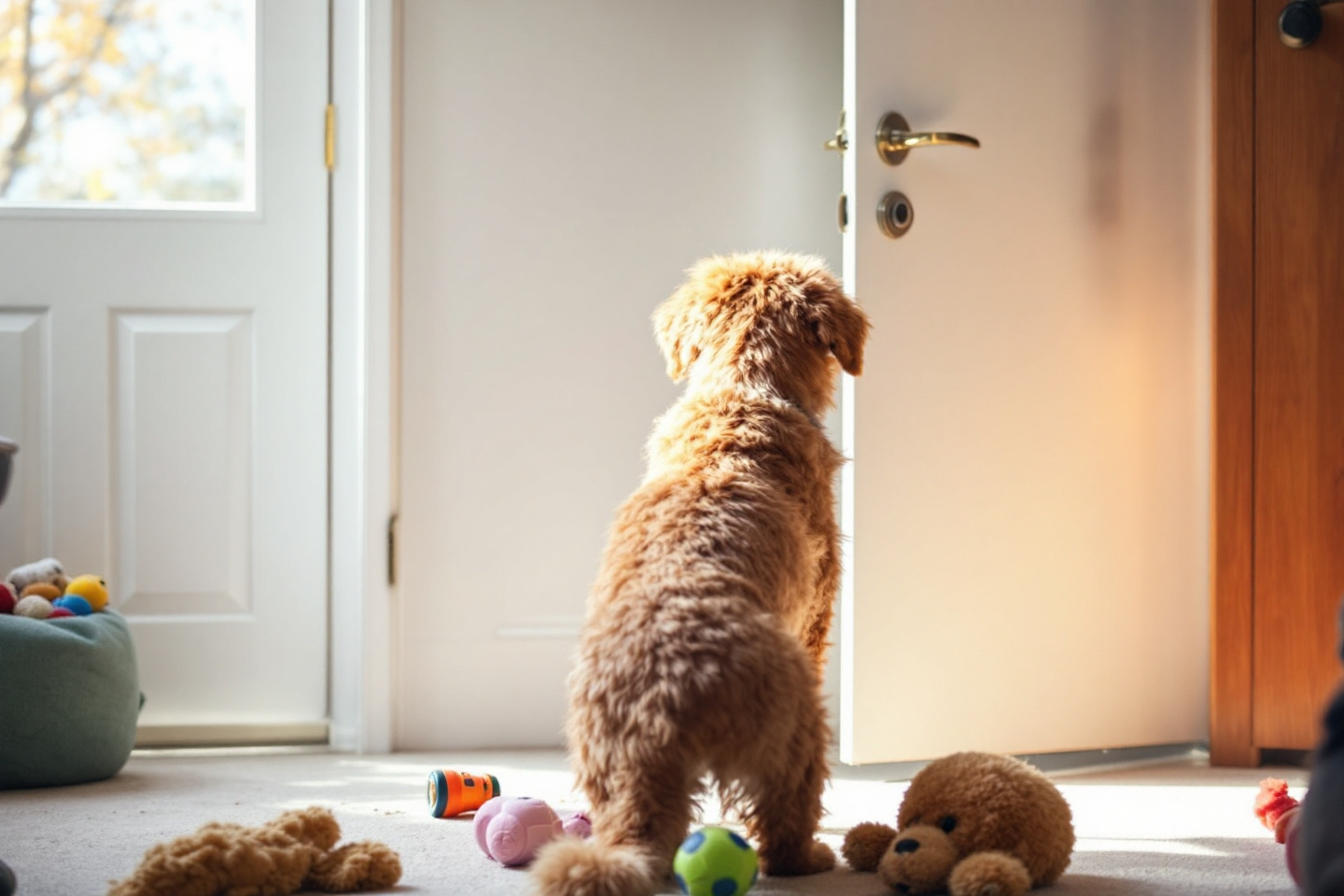 Pourquoi certains chiens développent-ils des troubles quand ils restent seuls à la maison ?