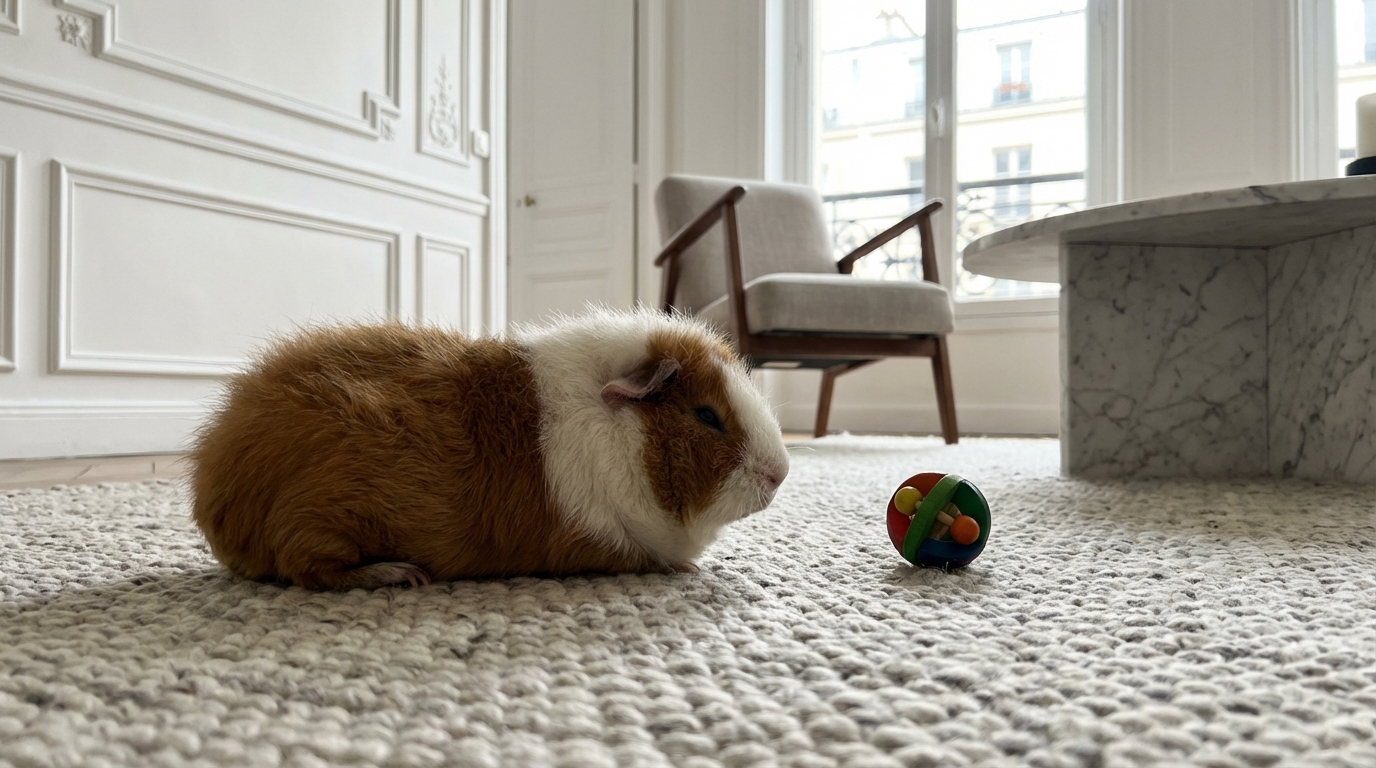 Peut-on vraiment combler un cochon d’Inde sans compagnie ni jeux ? Ce que révèlent ses signes de mélancolie