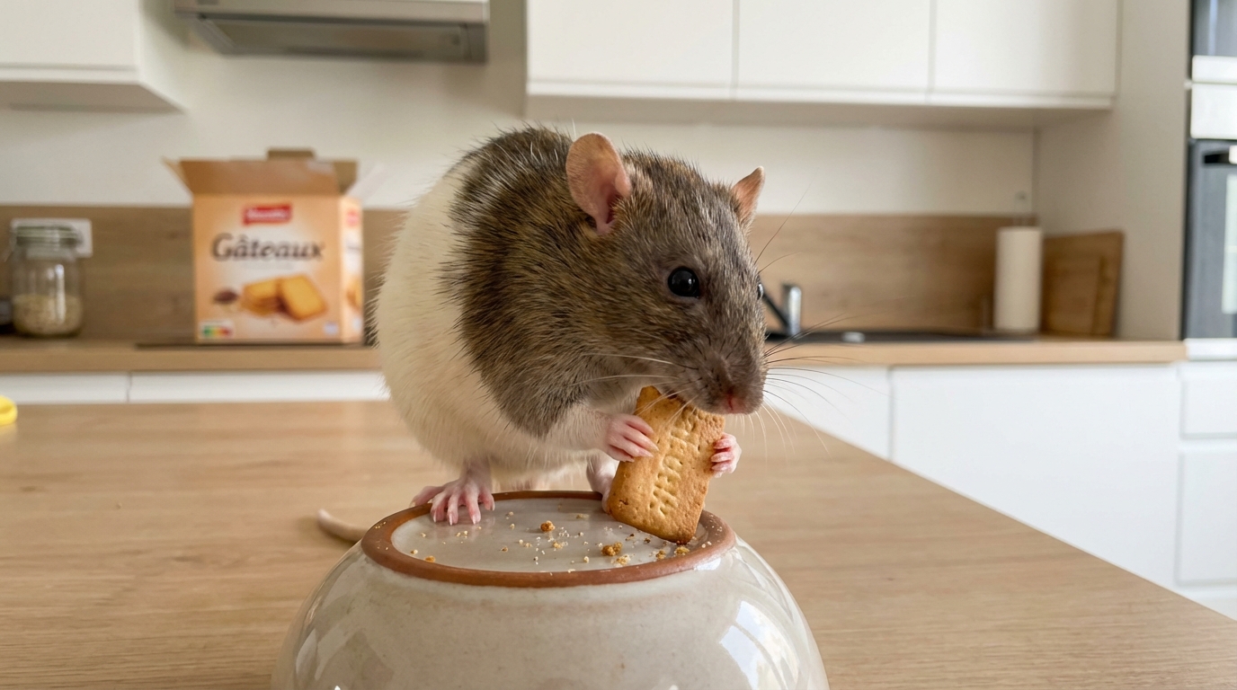 Comment l’ingéniosité du rat domestique peut-elle se transformer en défi quotidien pour son propriétaire ?
