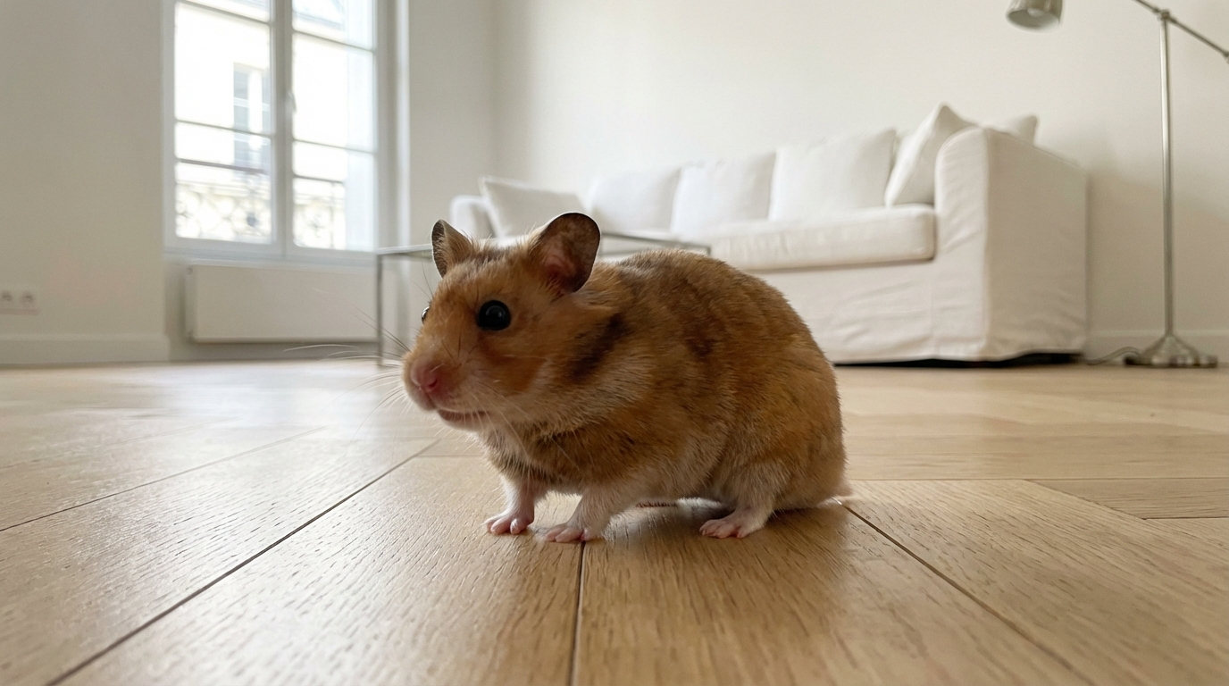 Le hamster gardera-t-il toujours ses réflexes de proie, même élevé dès le plus jeune âge ?