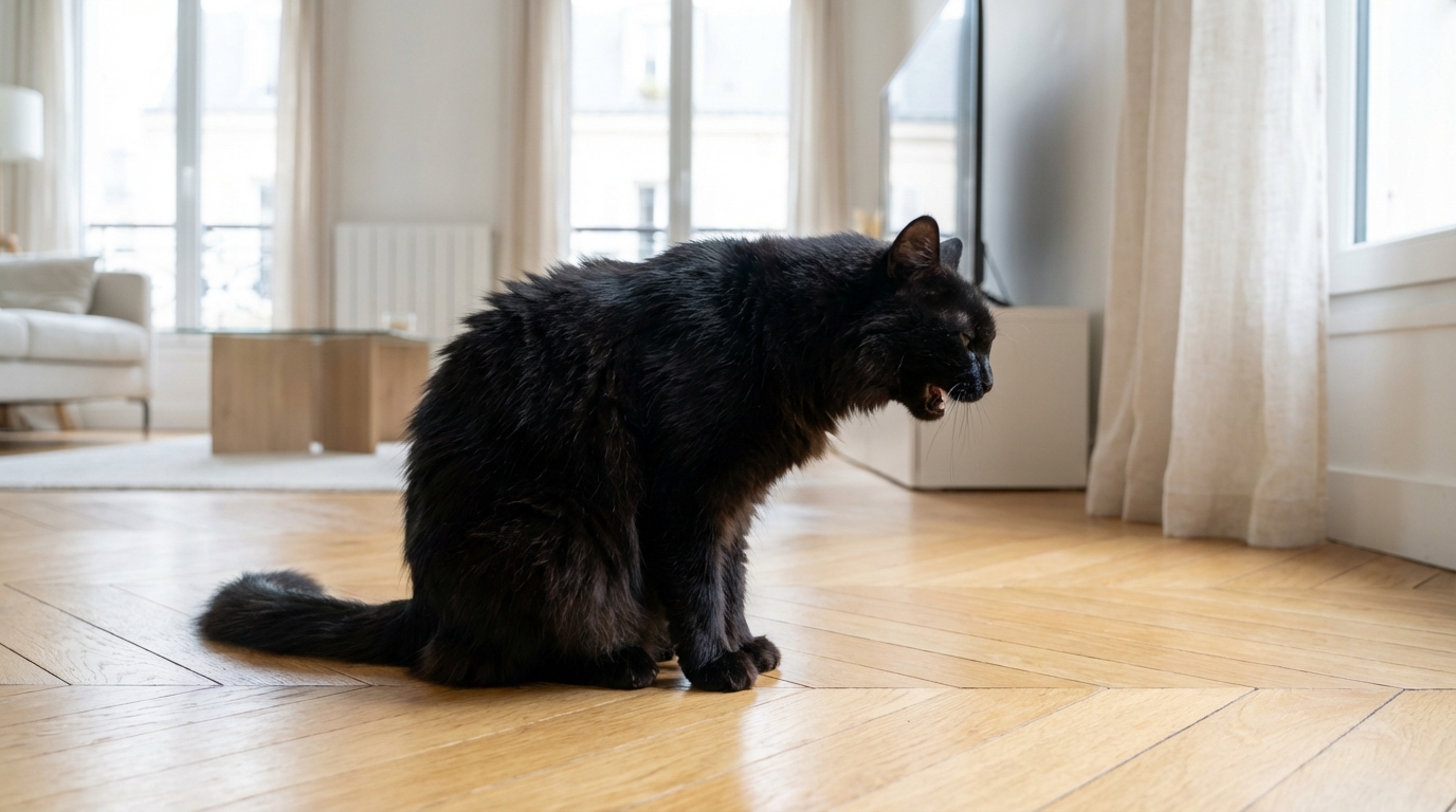 Pourquoi faut-il consulter rapidement si votre chat se met à tousser ?
