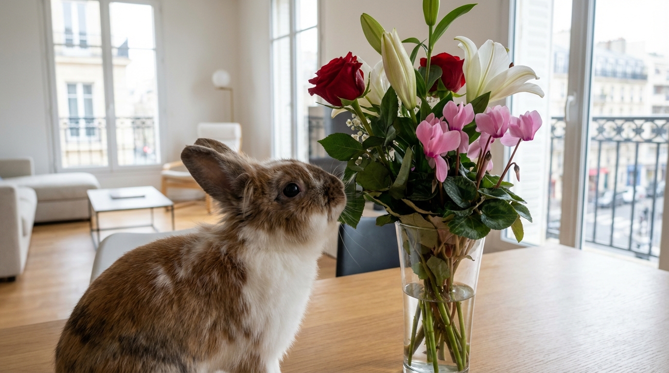 Pourquoi ces fleurs offertes à la Saint-Valentin peuvent tuer un lapin en moins de 24h ?