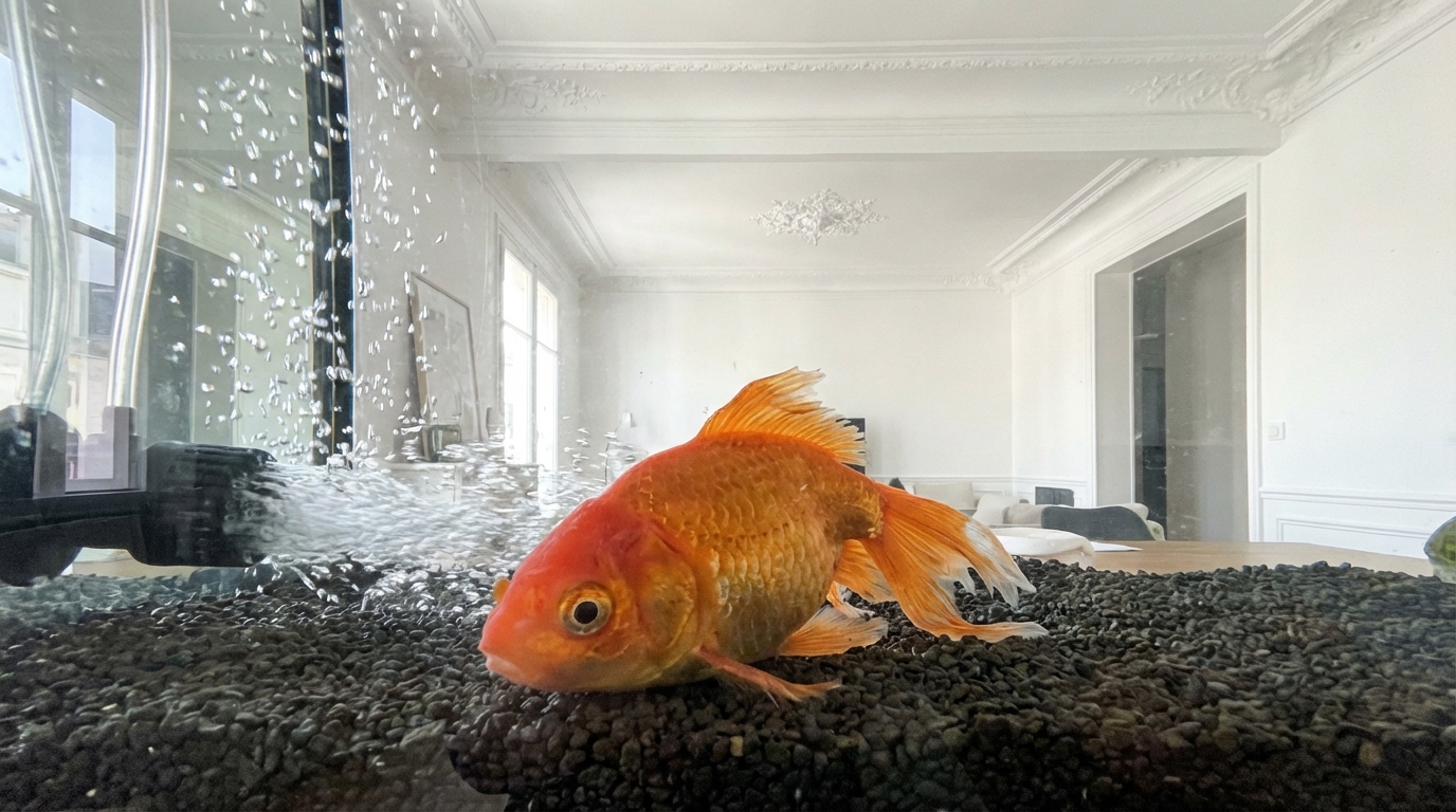 Pourquoi l’agitation de l’eau peut-elle rendre votre poisson rouge plus vulnérable aux maladies ?