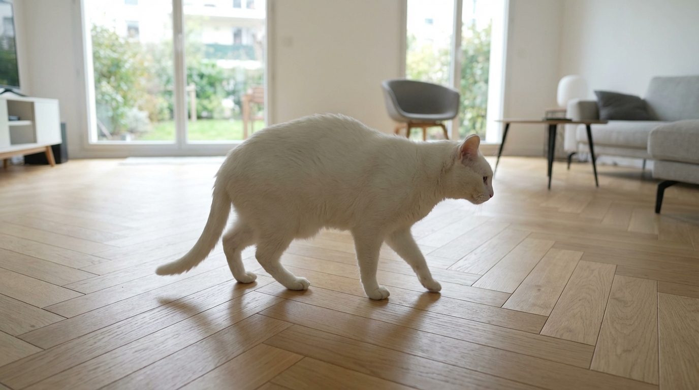 Votre chat a changé sa façon de marcher : pourquoi ce signe physique est-il une urgence vétérinaire ?