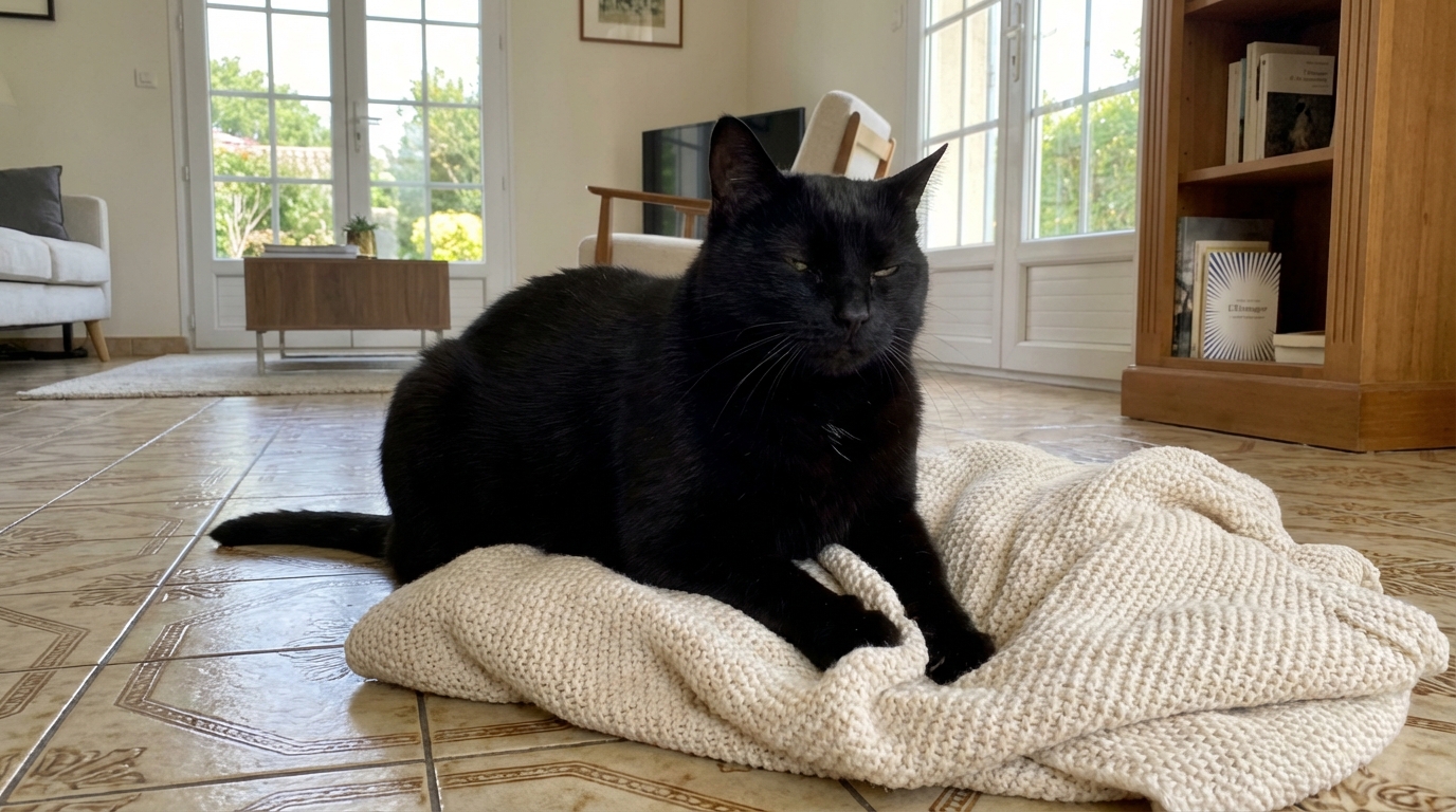 Pourquoi certains chats entrent-ils dans une sorte de transe lorsqu’ils se mettent à pétrir ?