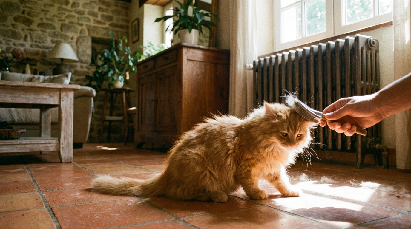 Pourquoi votre chat a-t-il soudainement besoin d’être brossé tous les jours en février ?