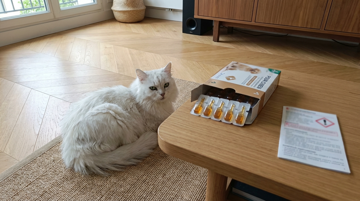 Pourquoi ce qui est inoffensif pour le chien devient-il mortel pour le chat ?