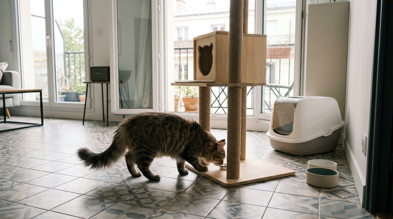 Arbre à chat, litière et espace sécurisé : avez-vous vraiment pensé à tout pour l’arrivée de votre chaton ?