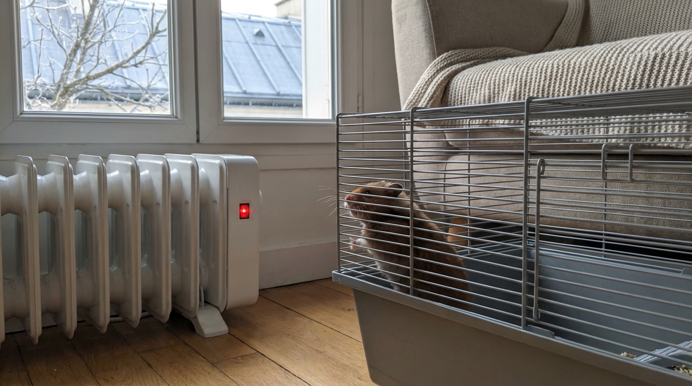 Que se passe-t-il vraiment dans la cage d’un rongeur quand l’air devient trop sec ?
