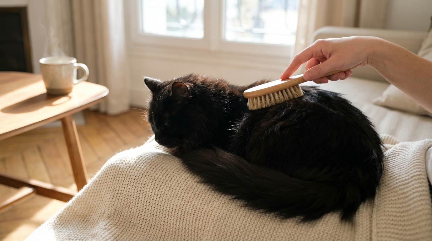 Savez-vous quels sont les gestes indispensables pour protéger la peau et le pelage de votre chat ?