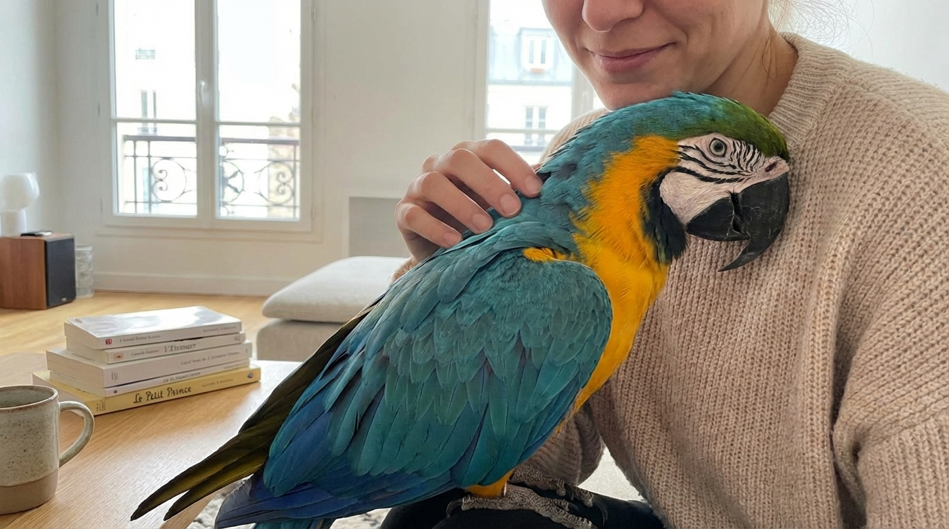 Ce geste d’amour qui rend votre oiseau agressif avec tous les autres