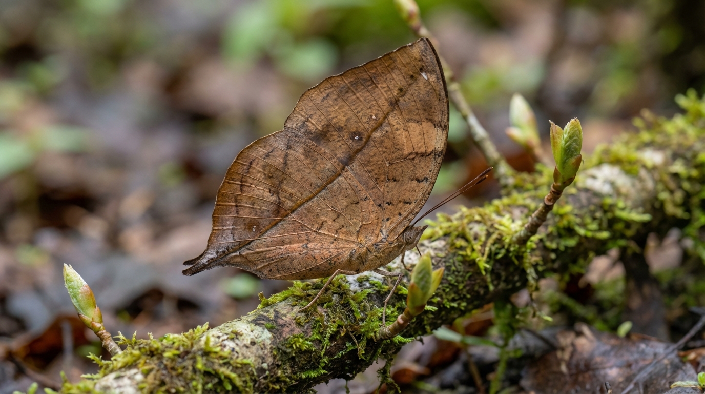Harcelé au quotidien dans les forêts d’Asie, ce splendide papillon a développé une parade morphologique d’un tel réalisme qu’elle désamorce la grande majorité des attaques ennemies