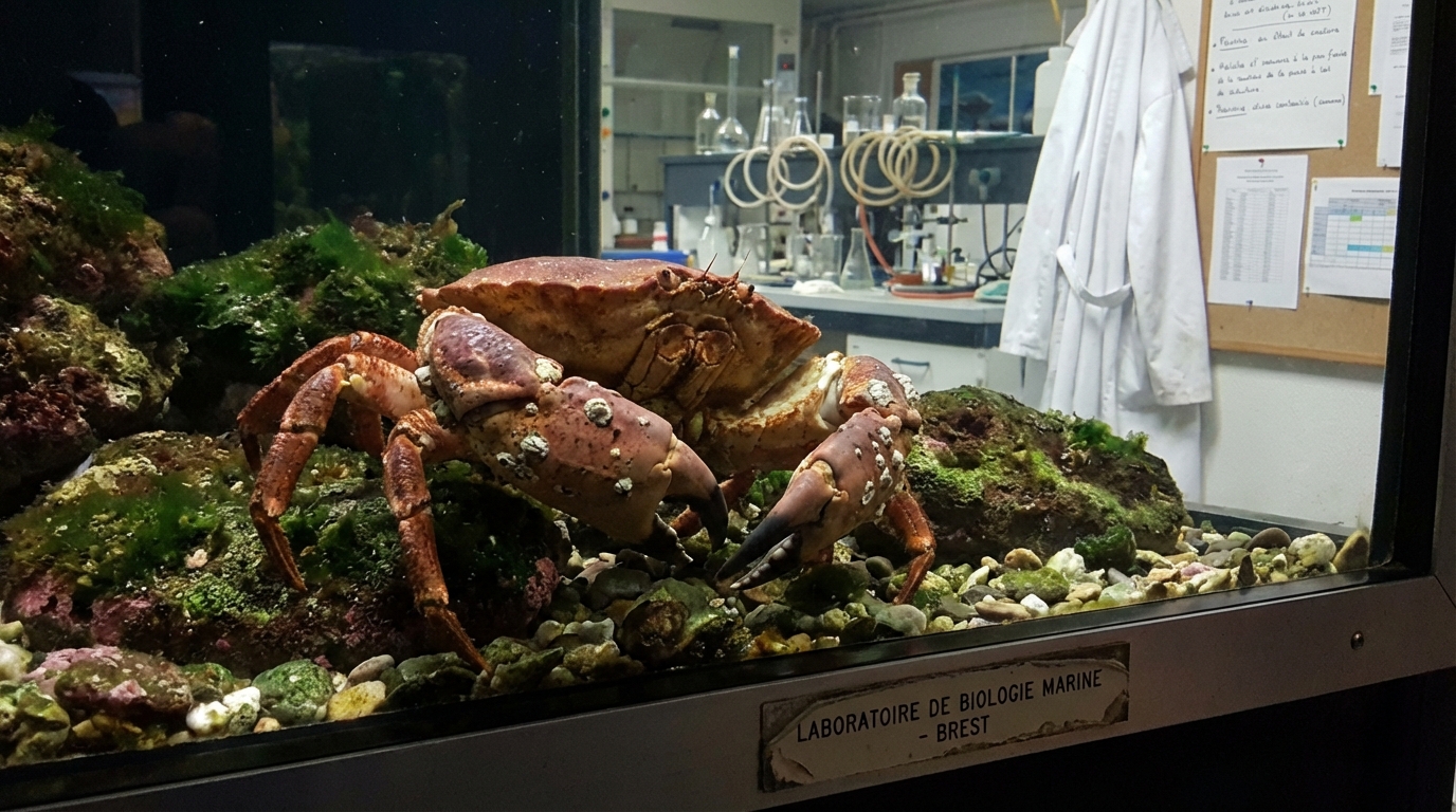 Un géant rouge menace sous la surface : le crabe le plus redoutable d’Australie intrigue les scientifiques