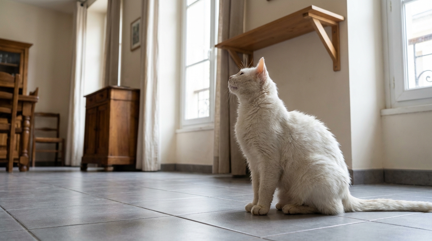 Pourquoi votre chat déserte-t-il les hauteurs de la maison et néglige-t-il de plus en plus l’entretien de son pelage ?