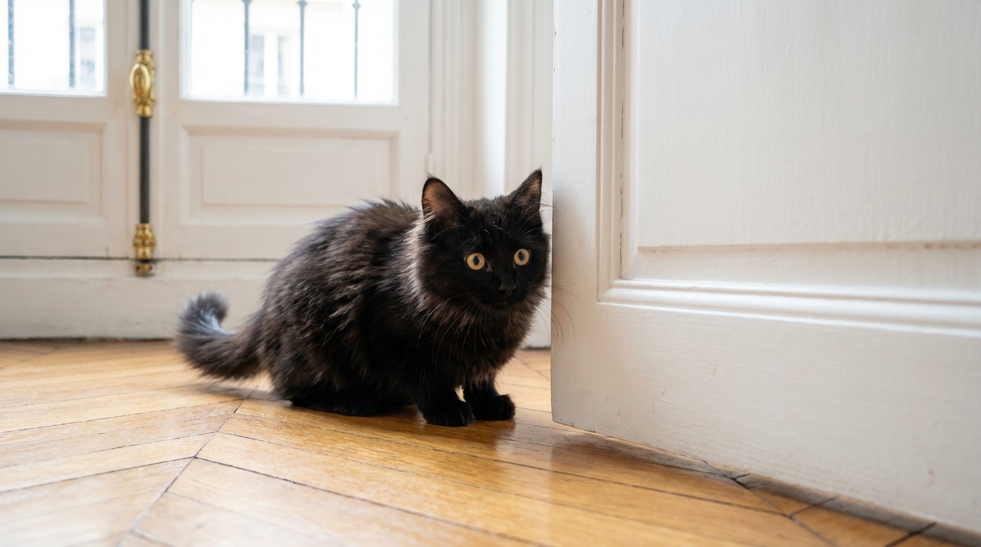 Pourquoi votre chat cherche-t-il constamment la moindre occasion pour s’échapper de la maison ?