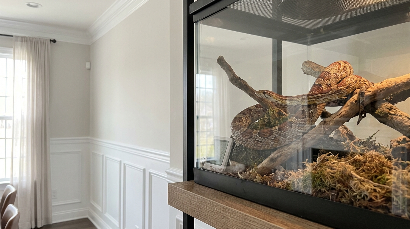 Votre serpent ne mange plus depuis des semaines ? Un seul paramètre du terrarium explique presque tout