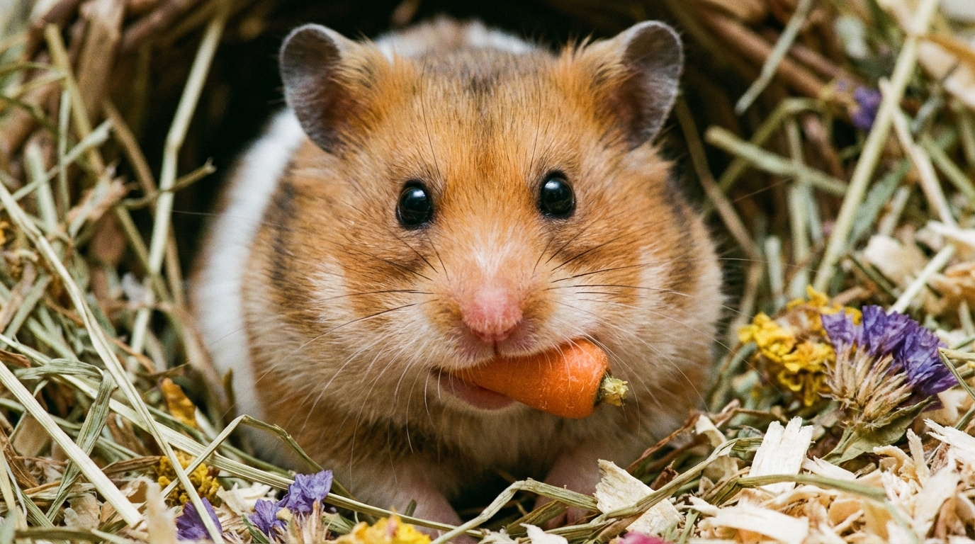 Ce que beaucoup de propriétaires de hamsters mettent dans le nid sans savoir le risque réel