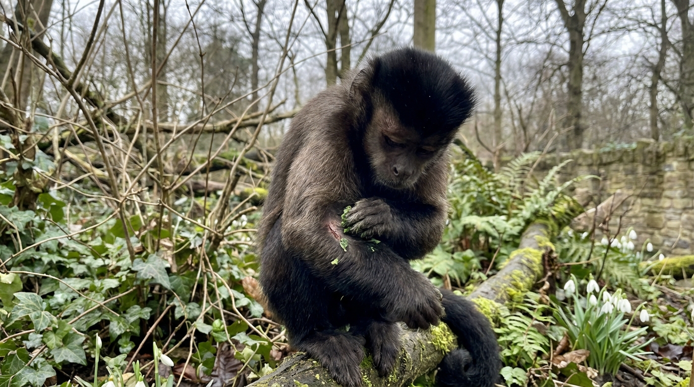 Menacé par le moindre risque d’infection, ce primate d’Amazonie a imaginé une parade spectaculaire pour échapper à une fin tragique