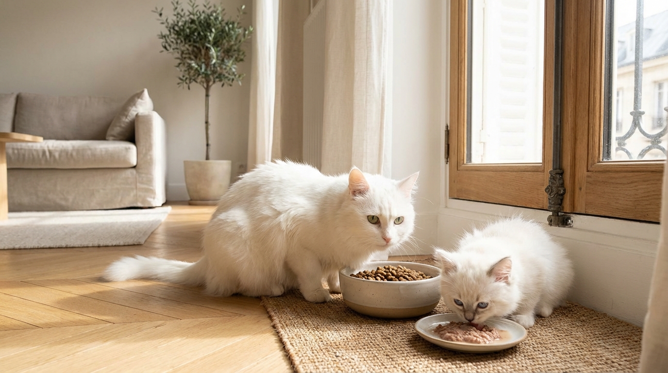 Pourquoi un chaton ne doit-il jamais manger comme un adulte avant son premier anniversaire ?