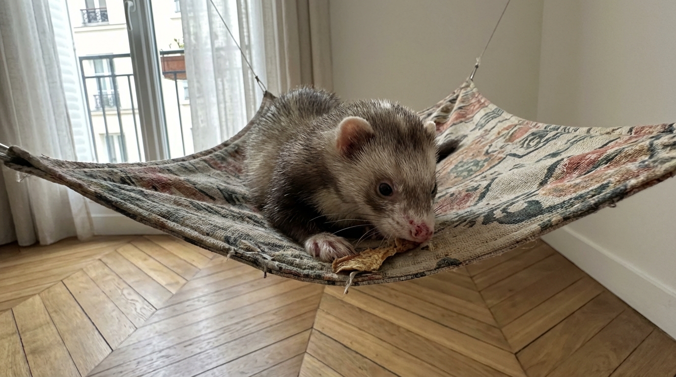Pourquoi la peau de votre furet s’abîme alors que vous pensez bien l’entretenir