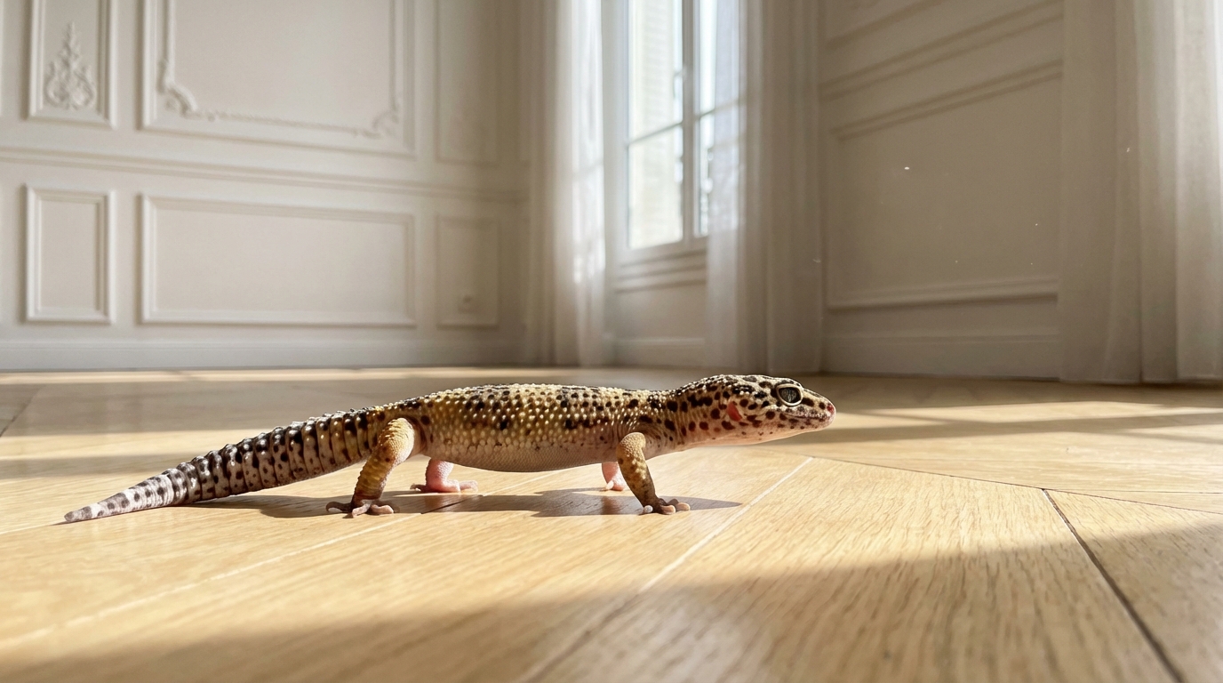 Comment l’organisme du gecko léopard parvient-il à dissimuler l’affaiblissement progressif de son propre squelette