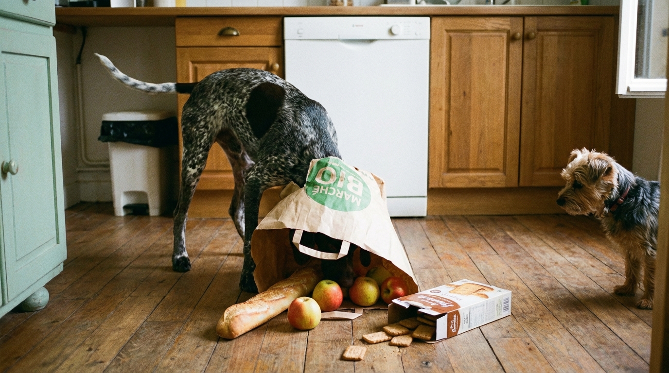 Pourquoi notre simple habitude de consommer des produits allégés expose nos chiens à une urgence médicale que l’on ne voit pas venir