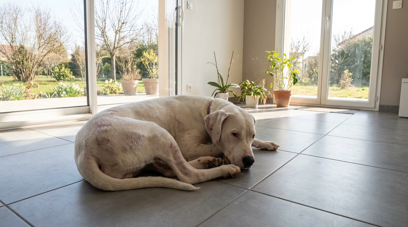 La « mue inversée » du printemps : pourquoi votre chien perd ses poils par plaques alors qu’il ne fait pas encore chaud