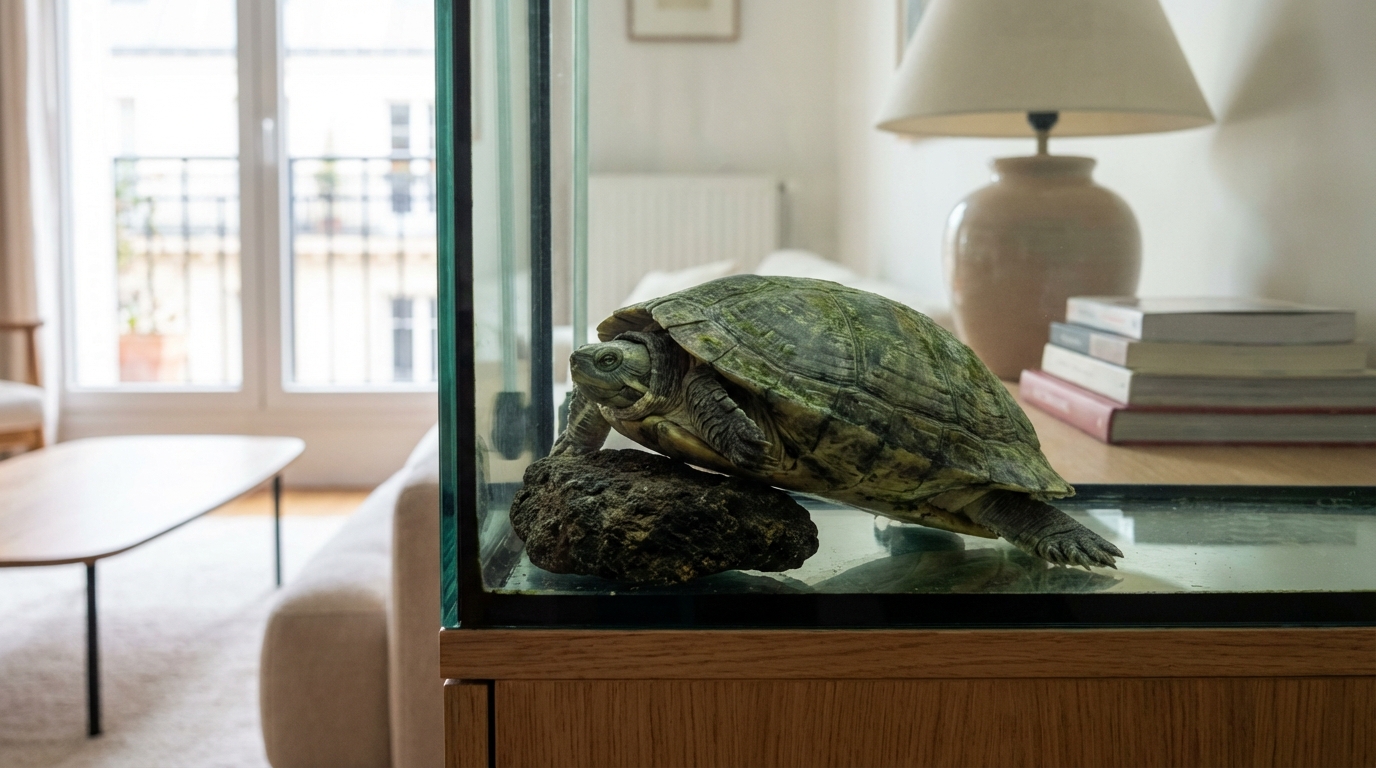 Votre tortue aquatique ne bouge plus depuis 3 jours : ce faux calme cache un danger bien réel