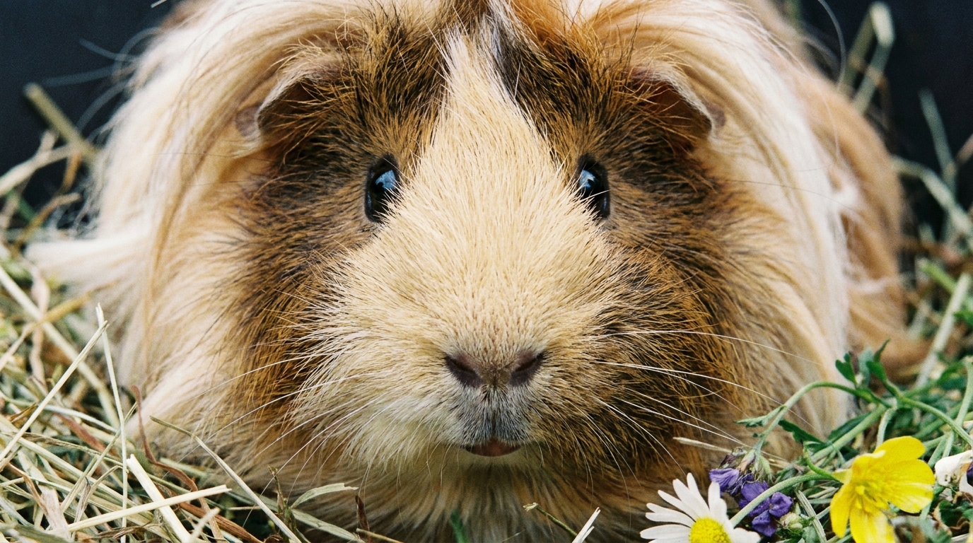 Ce que vous prenez pour du sang près des yeux de votre cochon d’Inde est en réalité tout autre chose