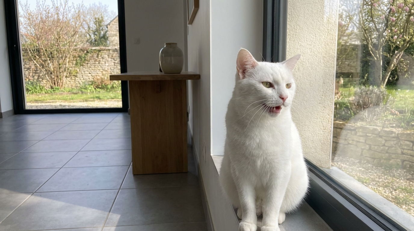 Pourquoi votre chat se met-il soudainement à claquer des dents en regardant par la fenêtre ?