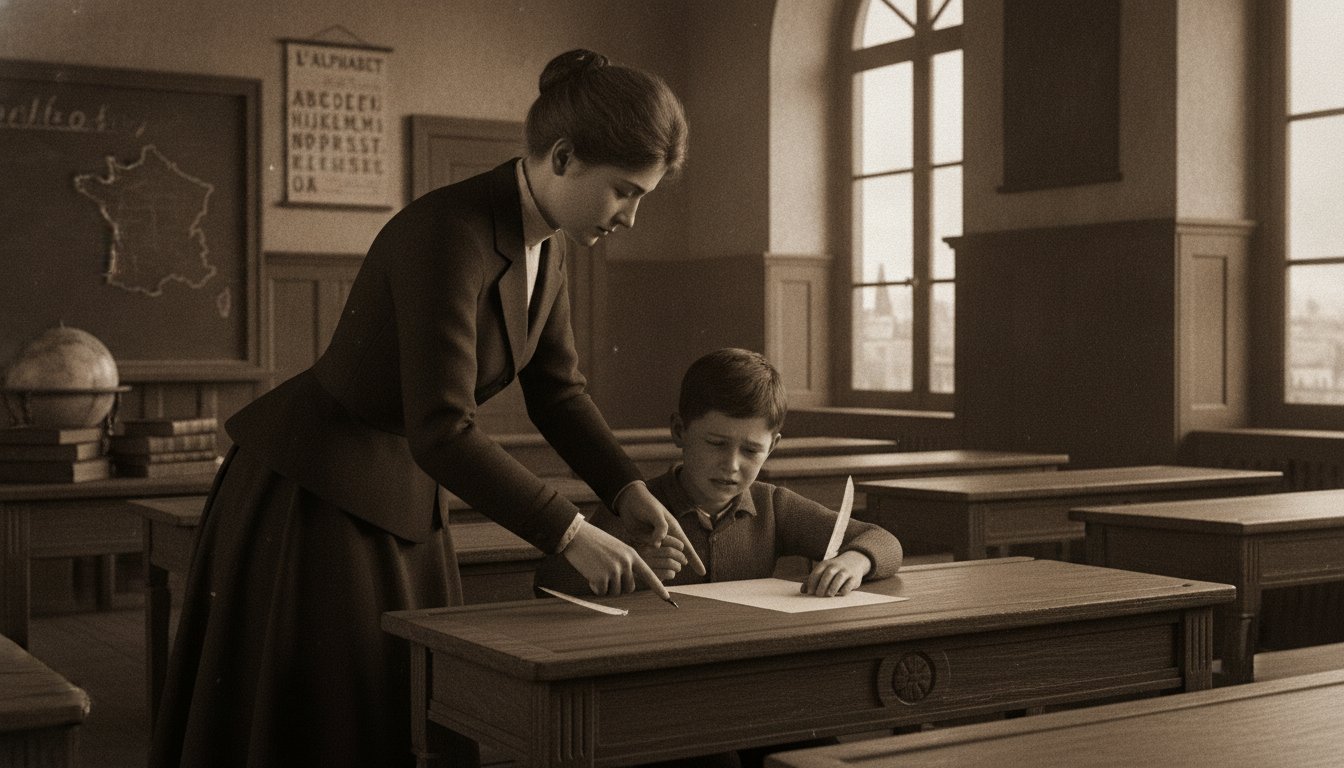 « Ta main gauche est celle du diable » : ce que les maîtres répétaient aux enfants gauchers