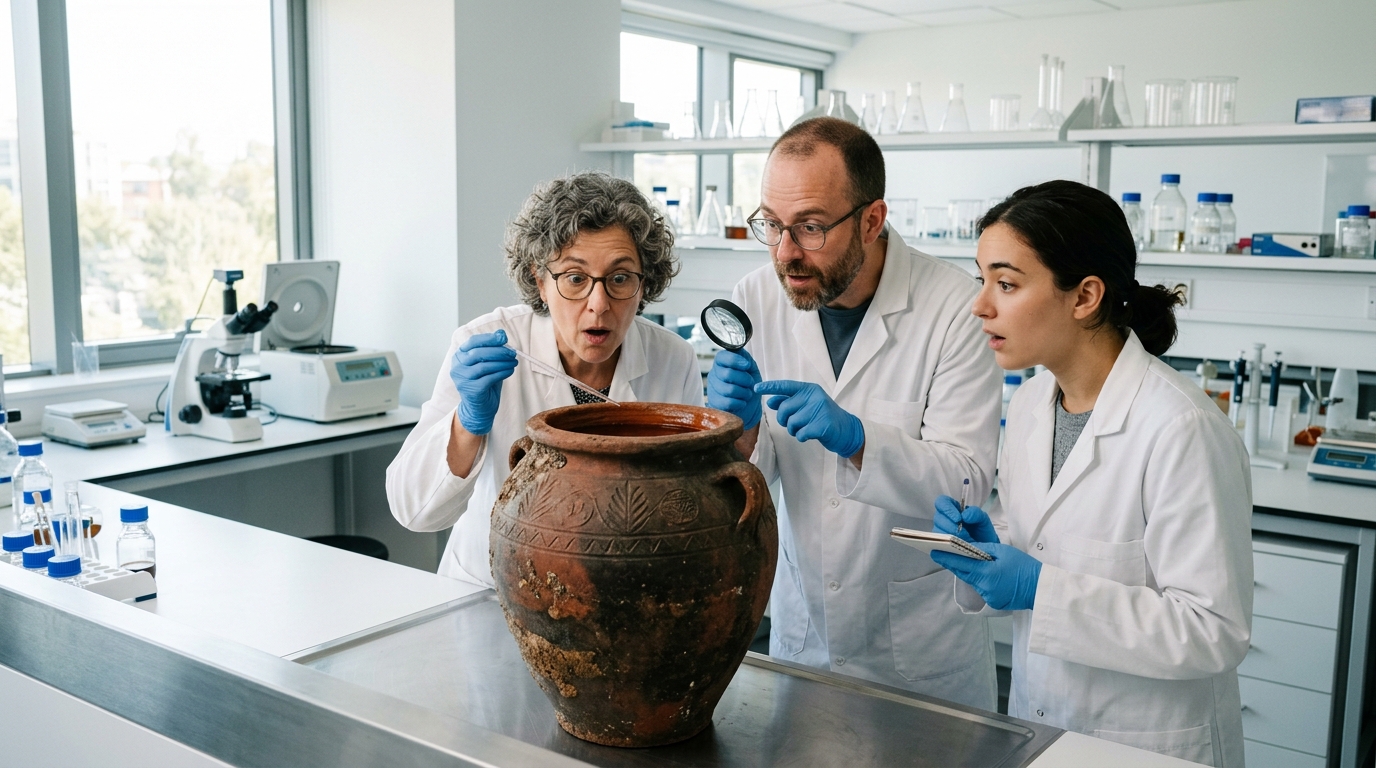 Une urne romaine de Carmona a gardé son liquide 2000 ans : les chimistes n’en revenaient pas