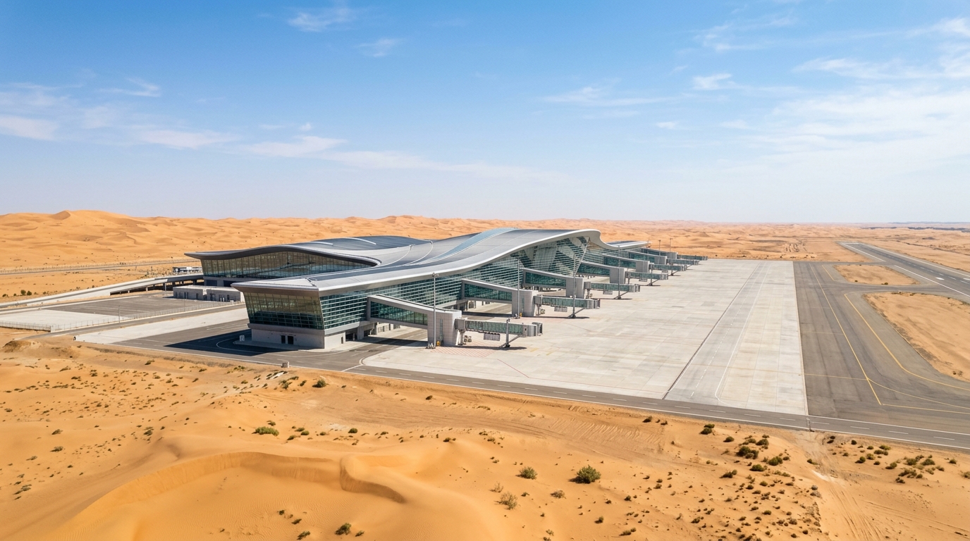 Dans les sables d’Asie centrale brille depuis 2016 un terminal de 2,3 milliards de dollars où 17 millions de passagers n’arrivent jamais