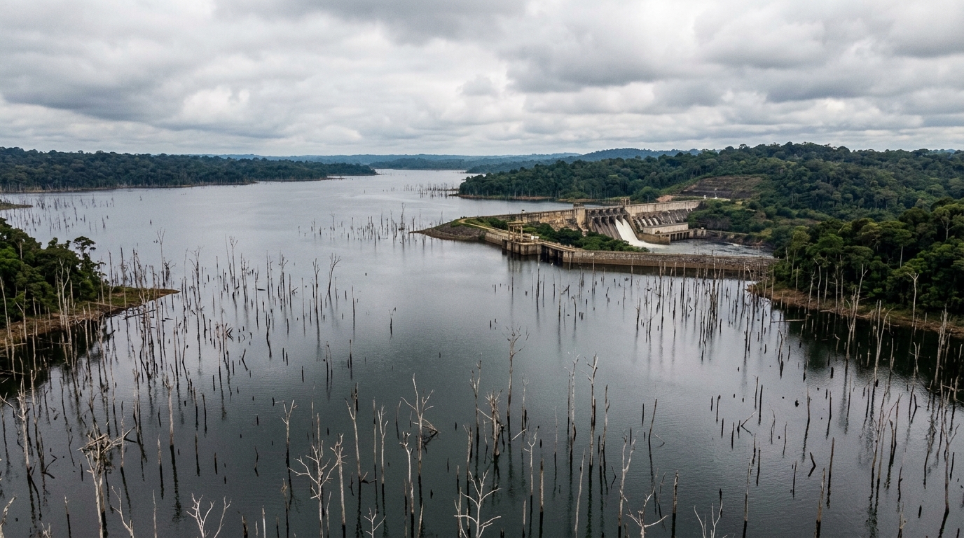 En noyant 2 360 km² de forêt vierge, le Brésil a construit un barrage qui alimente à peine une ville moyenne