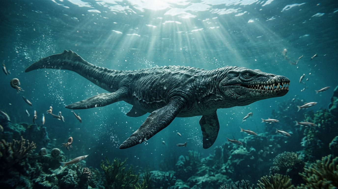 Enfoui dans une falaise anglaise dormait un crâne de pliosaure si massif qu’il repousse la limite connue des monstres du Jurassique