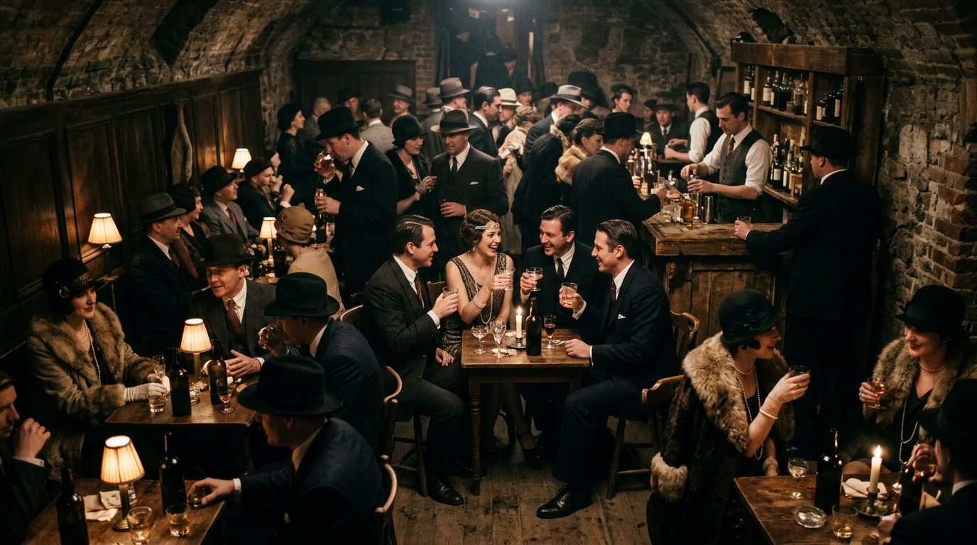 L’Amérique a fermé tous ses bars pendant treize ans et ce sont les caves clandestines qui ont fait fortune