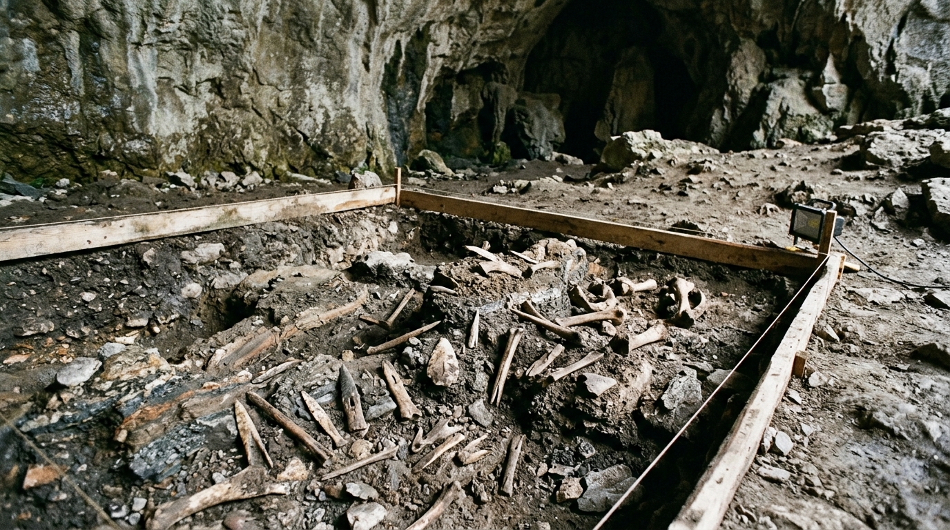 L’Asie centrale a une grotte dont les outils en os viennent d’être redatés : les couches ne tiennent plus dans le bon ordre